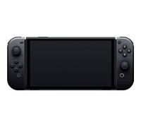 Razer Console Skin: Switch OLED - Controller Wrap - Premium 3M Cast Vinyl - Scratch Protection - Unique Designs & Finishes - Easy Application - Black Metal