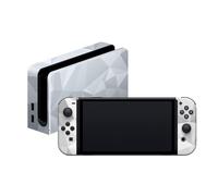 Razer Console Skin: Switch OLED - Full Wrap - Premium 3M Cast Vinyl - Scratch Protection - Unique Designs & Finishes - Easy Application - Geometric Mercury