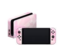 Razer Console Skin: Switch OLED - Full Wrap - Premium 3M Cast Vinyl - Scratch Protection - Unique Designs & Finishes - Easy Application - Geometric Quartz