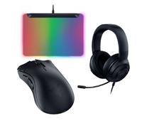 Razer Core Essentials Bundle: Deathadder V2 X Kraken X Lite Firefly V2 Pro