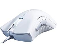 Razer DeathAdder Essential Gaming Mouse: 6400 DPI Optical Sensor - 5 Programmable Buttons - Mechanical Switches - Rubber Side Grips - Mercury White
