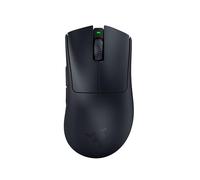Razer DeathAdder V3 Pro Wireless Gaming Mouse 63g Ultra Light Fast Optical Switch Gen-3, HyperSpeed Wireless, 5 Programmable Buttons, 90 Hours Battery, Black