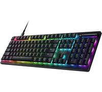 Razer DeathStalker V2 Gaming Keyboard: Optical Low Profile Switches, Click Violet, Ultra-Durable Coated Keys, Durable Aluminum Top Plate, Multi-Function Roller and Button
