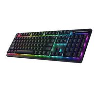 Razer DeathStalker V2 Pro Wireless Gaming Keyboard: Low Profile Optical Switches Linear Red - HyperSpeed Wireless & Bluetooth - Chroma RGB - Up to 200 Hr Battery Snap Tap