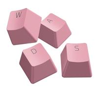 Razer Doubleshot PBT Keycap Upgrade Set for Mechanical & Optical Keyboards: Compatible with Standard 104/105 US and UK layouts - Quartz Pink