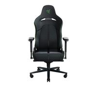 Razer Enki Gaming Chair, EPU Leather, Green / Black, Adjustable Armrests, Lumbar