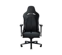 Razer Enki - Gaming chair with Integrated Lumbar Support (Desk/Office Chair, Multi-Layer Synthetic Leather, Foam Padding, Head Cushion, Height Adjustable) Black