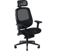 Razer Fujin Pro - Fully customisable gaming chair with ultra robust, breathable mesh (Synchro-Tilt technology, 2-D lumbar support, ultra robust aluminium alloy frame) Black