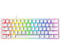 Razer Huntsman Mini 60% Gaming Keyboard: Fast Keyboard Switches - Clicky Optical Switches - Chroma RGB Lighting - PBT Keycaps - Onboard Memory - Mercury White