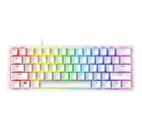 Razer Huntsman Mini 60% Gaming Keyboard: Fast Keyboard Switches - Clicky Optical Switches - Chroma RGB Lighting - PBT Keycaps - Onboard Memory - Mercury White