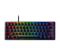 Razer Huntsman Mini (Purple Switch) - 60% Compact Gaming Keyboard (Clicky Optical-Mechanical Switches, Doubleshot PBT Keycaps, Detachable USB-C Cable) US Layout | Black