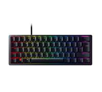 Razer Huntsman Mini (Red Switch) - 60 Percent Compact Gaming Keyboard (Linear Optical-Mechanical Switches, Doubleshot PBT Keycaps, Detachable USB-C Cable) QWERTY UK Layout | Black