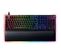 Razer Huntsman V2 (Analog Switch) - Optical Gaming Keyboard with Near-Zero Input Latency (Analog Optical-Mechanical Switches, Doubleshot PBT Keycaps, Detachable USB-C Cable) US Layout | Black