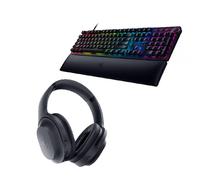 Razer Huntsman V2 Keyboard + Barracuda Pro Wireless Headset Gaming Bundle Black