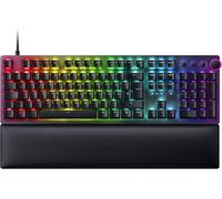 Razer Huntsman V2 Gaming Tastatur, Purple Switch - schwarz
