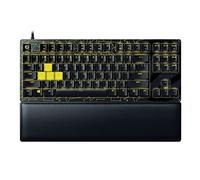 Razer Huntsman V2 TKL Tenkeyless Gaming Keyboard: Fast Linear Optical Switches Gen2 w/Sound Dampeners & 8000Hz Polling Rate - Detachable TypeC Cable - UV-Coated ABS Keycaps - Wrist Rest - ESL Edition