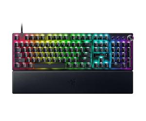 Razer Huntsman V3 Pro 8KHz - Full Size PC Gaming Keyboard - 8KHz HyperPolling - Analog Optical Switches - actuation 0,1-4,0mm - Snap Tap - Rapid Trigger - QWERTY US Layout | Black