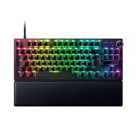 Razer Huntsman V3 Pro Tenkeyless 8KHz - TKL PC Gaming Keyboard - 8KHz HyperPolling - Analog Optical Switches - actuation 0,1-4,0mm - Snap Tap - Rapid Trigger - QWERTZ UK Layout | Black