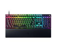 Razer Huntsman V3 Pro Esports Gaming Keyboard: Analog Optical Switches with Rapid Trigger & Adjustable Actuation - Media Keys & Dial - Doubleshot PBT Keycaps - Aluminum Top Plate - Wrist Rest