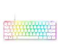 Razer Huntsman V3 Pro Mini - Analogue Optical E-Sports Keyboard 60% Format - Snap Tap & Rapid Trigger (Digital Dial & Control Key, Doubleshot PBT Keycaps) US Layout | White