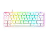 Razer Huntsman V3 Pro Mini - Analogue Optical E-Sport Keyboard 60% Format - Snap Tap - Rapid Trigger - Multi-Purpose Modifier Keys - Doubleshot PBT Keycaps - QWERTZ DE Layout | White