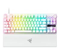 Razer Huntsman V3 Pro Tenkeyless 8KHz - TKL PC Gaming Keyboard - 8KHz HyperPolling - Analog Optical Switches - actuation 0,1-4,0mm - Snap Tap - Rapid Trigger - QWERTY US Layout | White