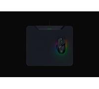 Razer HyperFlux V2 - Wireless charging mouse pad system for gaming mice - gaming mouse mat & charging puck (LED charging indicator, anti-slip rubber feet, auto-pairing) Black