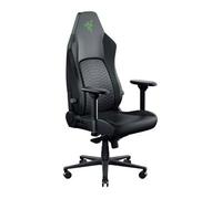 Iskur V2 NewGen Black / Green EPU Leather Adjustable Gaming Chair