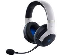 Razer Kaira Pro - Dual Wireless PlayStation 5 Headset with Haptics (HyperSense, TriForce Titanium 50 mm Driver, Detachable Hyperclear Supercardioid Mic, SmartSwitch, RGB Chroma) Black-White