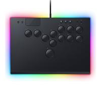 Razer Kitsune All-Button Arcade Controller: For PS5 / PlayStation 5 & PC - Low-Profile Optical Switches - Slim Form Factor - Removable Top Plate - Chroma RGB Lighting - USB Type C - Black
