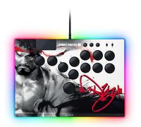 Razer Kitsune Ryu Edition - Optical arcade controller for PS5 and PC - Layout featuring 4 precision directional buttons - Flat linear optical switches - Slim, portable design | Ryu Ed.