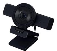 Razer Kiyo V2 - 4K 30FPS Webcam with AI-Powered Auto-Framing - 1080p 60 FPS, Integrated Webcam Cover, HDR, USB-C, Ultra-Wide-Angle Lens, Works with Microsoft Teams, Zoom, Google Meet | Black