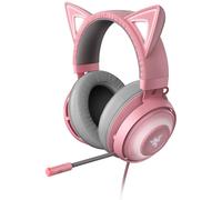 Razer Kraken Kitty Headset Wired Head-band Gaming Grey, Pink