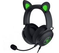 Razer Kraken Kitty Edition V2 Pro - Wired RGB Headset with Interchangeable Ears (Interchangeable Ears, Stream Reactive Lighting, TriForce Titanium 50