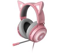 Razer Kraken Kitty - Gaming Headset (The Cat Ear Headset with RGB Chroma Lighting, Microphone with Active Noise Reduction, THX Spatial Audio, Controls