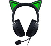 Razer Kraken Kitty V2 - Black Wired RGB Headset with Kitty Ears 7.1 Audio