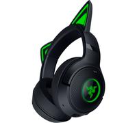 Razer Kraken Kitty V2 BT - Wireless Bluetooth RGB Headset with Kitty Ears for gaming and streaming (325 g, TriForce 40 mm Drivers, Bluetooth 5.2, Noise-cancelling Mics, 40-hour Battery Life) Black