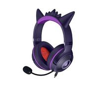 Razer Kraken Kitty V2 - Gengar Pokémon Edition - USB Headset - Gengar Spikes - Stream Reactive Lighting - HyperClear Cardioid Mic - TriForce 40mm Drivers - 7.1 Surround Sound | Violet