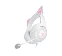 Razer Kraken Kitty V2 USB Gaming Headset with RGB Kitty Ears White Edition