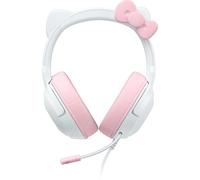 Razer Kraken Kitty V2 - USB Wired Gaming Headset with Hello Kitty Ears, Chroma RGB Stream Reactive Lighting, HyperClear Cardioid Mic, Triforce 40mm Drivers, 7.1 Surround - Rose Gold
