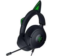 Razer Kraken Kitty V3 X Wired Gaming Headset: Kitty Ears - HyperClear Cardioid Mic - 40 mm Drivers - 7.1 Surround Sound - Comfy Ear Cushions - Cross-Platform via 3.5mm PC, PS5, Xbox, Switch 2 - Black