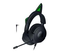 Razer Kraken Kitty V3 X - Wired Kitty Headset for Gaming - Iconic Kitty Ears - 270g Lightweight - HyperClear Cardioid Mic - TriForce 40 mm Drivers - 3,5mm Audio Jack | Black