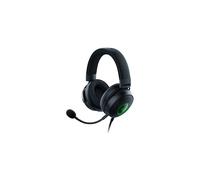 Razer Kraken V3 - Wired USB Gaming Headset with Razer Chroma RGB (TriForce 50mm Drivers, THX Spatial Audio, HyperClear Cardioid Mic, Chroma RGB) Black