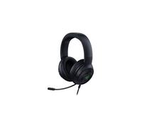 Razer Kraken V3 X Gaming Headset: 7.1 Surround Sound - Triforce 40mm Drivers - HyperClear Bendable Cardioid Mic - Chroma RGB Lighting - for PC -