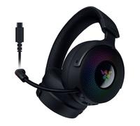 Razer Kraken V4 Pro - Wireless Gaming-Headset with OLED Control Hub - Sensa HD haptics - TriForce 40mm Drivers - HyperSpeed & Bluetooth - THX Spatial Audio | Black