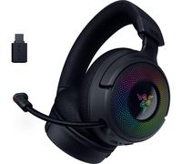 Razer Kraken V4 Wireless Gaming Headset: 2.4GHz Bluetooth USB - Super Wideband Mic - 40 mm Drivers - 9 Zone RGB Lighting - for PC Mac PS5 Nintend