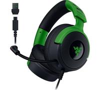 Razer Kraken V4 X Minecraft Edition - Wired USB PC Gaming Headset (TriForce 40mm Drivers, Retractable Cardioid Mic, Surround Sound, Chroma RGB, for PC & console via USB-C) Minecraft
