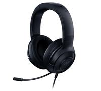Razer Kraken X Lite - Wired Ultralight PC Gaming Headset - Surround Sound bendable cardioid microphone (230g light, 3.5 jack for PS4, PS5, Switch, Xbox One, Xbox Series X|S) Black
