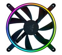 Razer Kunai Chroma - ARGB PC high performance fans (Quiet, powerful, connect up to 8 fans, support for PWM fan control, Razer Chroma) 1 Fan | 140MM