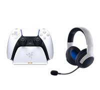 Razer Legendary Duo Bundle for PlayStation 5: Kaira Wireless Headset and Quick Charging Stand for PS5 - (Controller Sold Separately)